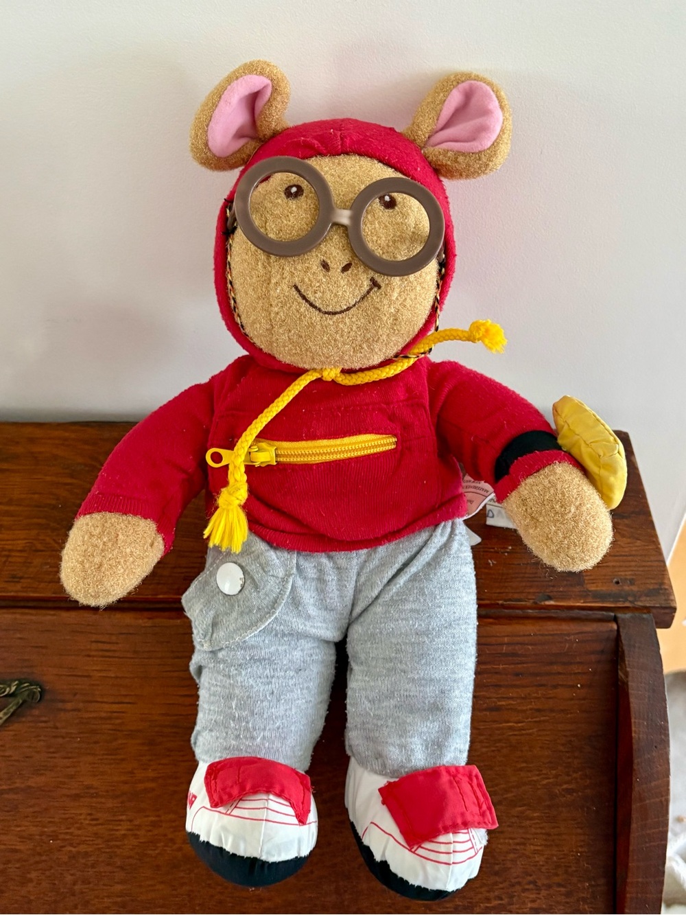 Dress Me Arthur Playskool Plush Stuffed Animal 1996 vintage